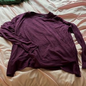 Purple sweater